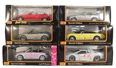 Lot 182 - DIECAST - MAISTO 1/18 SCALE DIECAST MODEL CARS