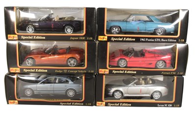 Lot 308 - DIECAST - MAISTO 1/18 SCALE DIECAST MODELS