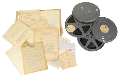 Lot 145 - FILM INTEREST - ITEMS FROM FILM EDITOR MICHAEL SHAH DAYAN