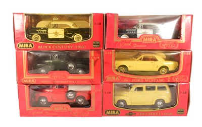 Lot 347 - DIECAST - MIRA 1/18 SCALE DIECAST MODEL CARS
