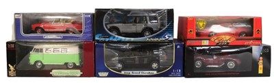 Lot 372 - DIECAST - COLLECTION OF 1/18 SCALE DIECAST MODEL CARS