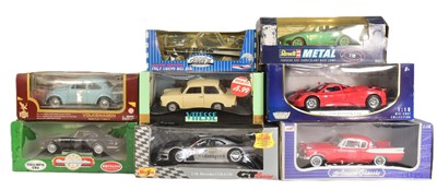 Lot 346 - DIECAST - COLLECTION OF 1/18 SCALE BOXED DIECAST MODELS