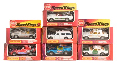 Lot 4 - DIECAST - VINTAGE MATCHBOX SPEED KINGS DIECAST MODELS