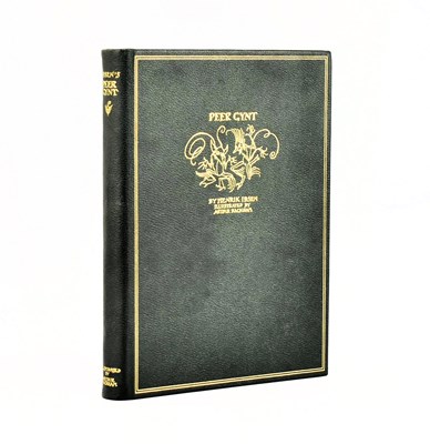 Lot 20 - RACKHAM, ARTHUR. 1936 PEER GYNT BY HENRIK IBSEN BOUND IN FULL CRUSHED MOROCCO