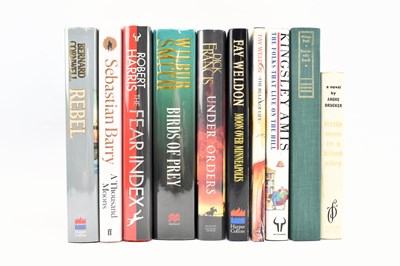 Lot 172 - SIGNED MODERN FIRST EDITIONS. TEN SIGNED FIRST EDS. INCL. BERNARD CORNWELL, WILBUR SMITH ETC.