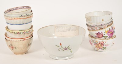 Lot 120 - COLLECTION OF LATE 18TH / 19TH CENTURY VICTORIAN CHINA BOWLS