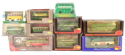 Lot 384 - DIECAST - COLLECTION OF DIECAST MODEL BUSES