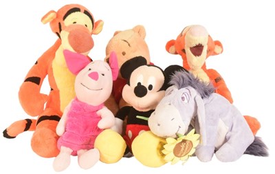 Lot 295 - DISNEY - COLLECTION OF DISNEY SOFT TOYS
