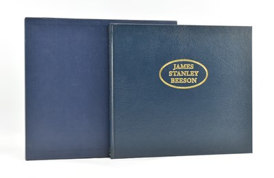 Lot 134 - MODEL TRAINS. 1999 JAMES STANLEY BEESON 1906-1990 BY R. A. GANDERTON LIMITED EDITION IN SLIPCASE