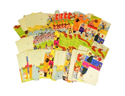 Lot 397 - COLLECTION OF VINTAGE RAPHAEL TUCK BIRTHDAY CARDS