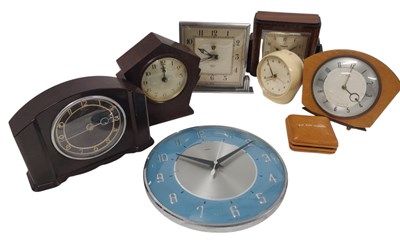 Lot 134 - COLLECTION OF ART DECO & MID CENTURY ELECTRIC CLOCKS