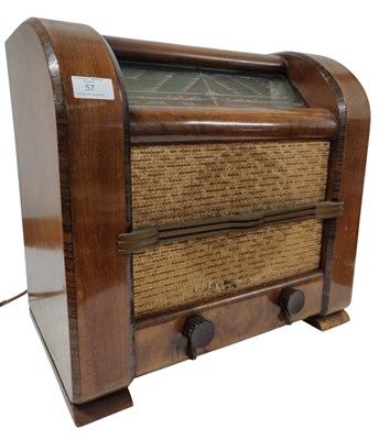 Lot 57 - VINTAGE GENERAL ELECTRIC COMPANY ALL WAVE SUPER 6 RADIO