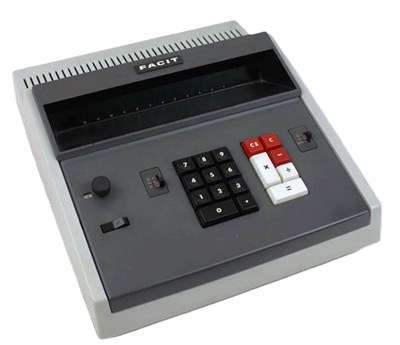 Lot 105 - VINTAGE SHARP FACIT 1128J ELECTRONIC CALCULATOR