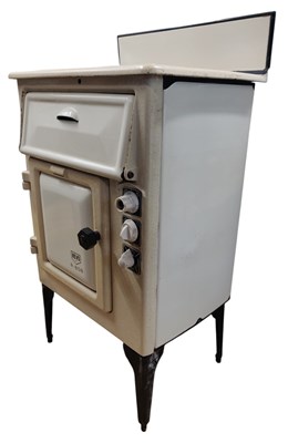 Lot 208 - VINTAGE REVO MODEL 808 ENAMEL COOKER / STOVE