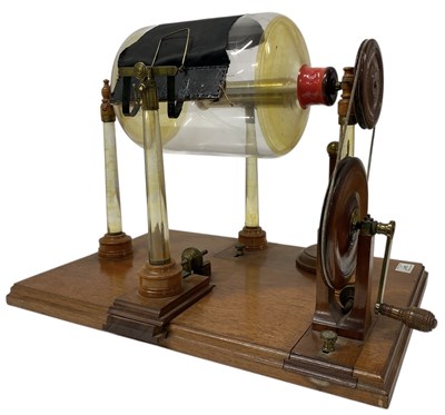 Lot 140 - NAIRN-TYPE CYLINDER ELECTROSTATIC GENERATOR MODEL