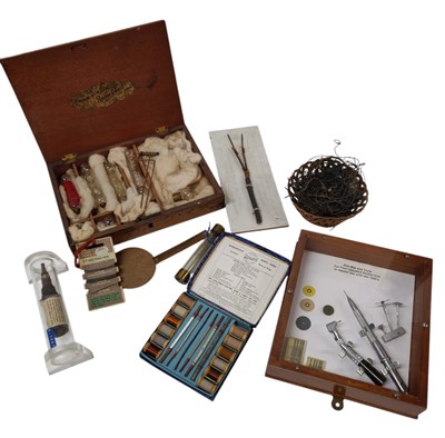 Lot 161 - COLLECTION OF VINTAGE ELECTRICAL RELATED DISPLAY ITEMS APPARATUS