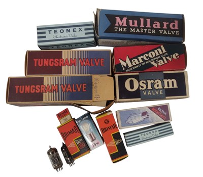 Lot 88 - COLLECTION OF VINTAGE BOXED VALVE TUBES