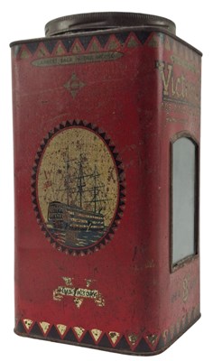 Lot 169 - VICTORY V LOZENGE - 1920S ADVERTISING SWEET TIN