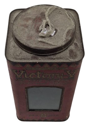 Lot 169 - VICTORY V LOZENGE - 1920S ADVERTISING SWEET TIN