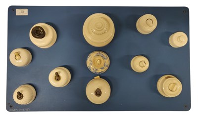 Lot 68 - COLLECTION OF VINTAGE CERAMIC AND BAKELITE SWITCHES