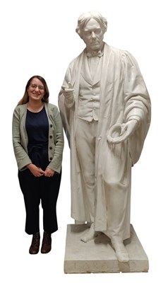 Lot 200 - MICHAEL FARADAY 1791-1867 - LARGE COMPOSITE STATUE