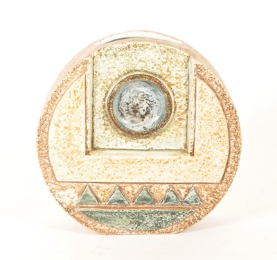Lot 191 - ALISON BRIGDEN - TROIKA - MID CENTURY CERAMIC WHEEL VASE