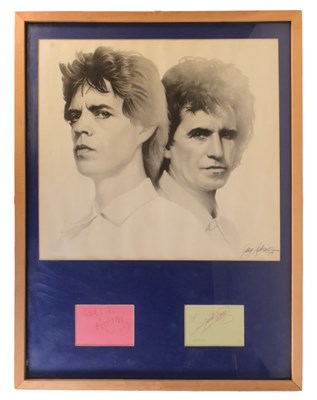 Lot 198 - THE ROLLING STONES - MICK JAGGER & KEITH RICHARDS AUTOGRAPHS
