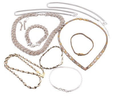 Lot 472 - COLLECTION OF SILVER JEWELLERY