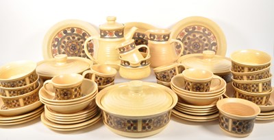 Lot 145 - J & G MEAKIN - LATE 20TH CENTURY VINTAGE POTTERY DINNER SERVICE