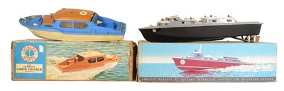 Lot 300 - TWO VINTAGE ELECTRIC MODEL BOATS