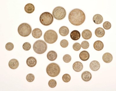 Lot 534 - COLLECTION OF BRITISH .500 SILVER COINS