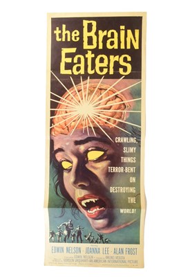 Lot 8 - THE BRAIN EATERS (1958) - ORIGINAL MOVIE POSTER