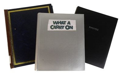 Lot 190 - AUTOGRAPHS - THREE LARGE WELL-FILLED ALBUMS