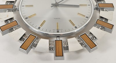 Lot 291 - METAMEC, ENGLAND - RETRO MID CENTURY QUARTZ WALL CLOCK