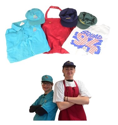 Lot 155 - MCDONALDS - VINTAGE UNIFORM ITEMS