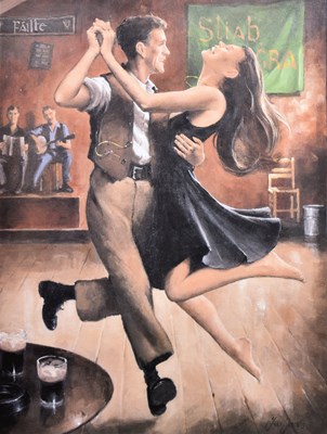 Lot 92 - TED JONES (B. 1952) - COEL, CRAIC ANGUS RINCE - 2000