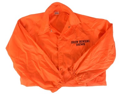 Lot 175 - BOXING INTEREST - DREW DUNDINI BROWN WORN SHIRT