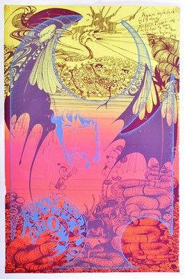 Lot 26 - MUSIC POSTER - THE CRAZY WORLD OF ARTHUR BROWN 1967 POSTER