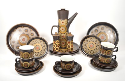 Lot 182 - DENBY - ARABESQUE PATTERN -1970S TEA / DINNER SERVICE