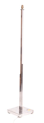 Lot 68 - ART DECO CIRCA 1930S CHROME FLOOR STANDARD LAMP