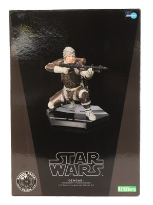 Lot 143 - STAR WARS - ARTFX - DENGAR THE BOUNTY HUNTER SERIES MODEL KIT