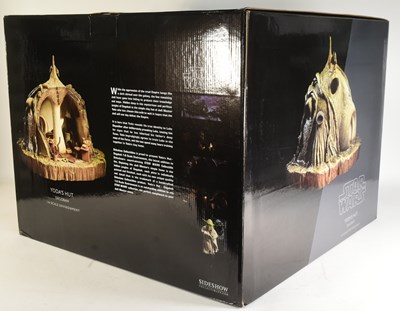 Lot 50 - STAR WARS - SIDESHOW COLLECTIBLES - YODA'S HUT 1/6 SCALE