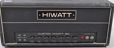 Lot 423 - HIWATT, ENGLAND - CUSTOM HIWATT 50 AMPLIFIER