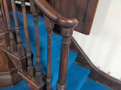 Lot 721 - 19TH CENTURY VICTORIAN CHURCH CHAPEL PULPIT