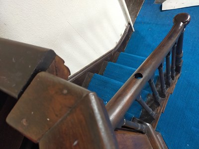 Lot 721 - 19TH CENTURY VICTORIAN CHURCH CHAPEL PULPIT