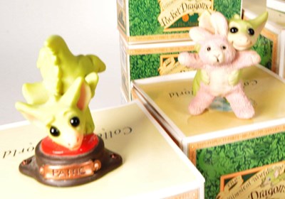 Lot 231 - REAL MUSGRAVE - POCKET DRAGONS - COLLECTION OF BOXED RESIN FIGURES