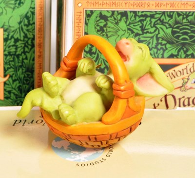 Lot 231 - REAL MUSGRAVE - POCKET DRAGONS - COLLECTION OF BOXED RESIN FIGURES