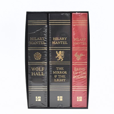 Lot 75 - MANTEL, HILARY. WOLF HALL, THE MIRROR & THE LIGHT AND BRING UP THE BODIES SIGNED LIMITED EDITIONS