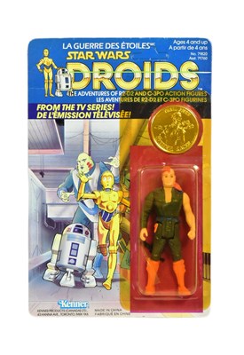 Lot 192 - STAR WARS - DROIDS - VINTAGE KENNER MOC CARDED ACTION FIGURE