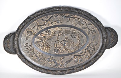 Lot 399 - EARLY 20TH CENTURY CHINESE QING DYNASTY PEARL TRAY